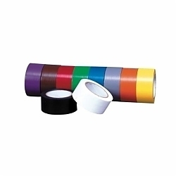 Accuform® PTM623BK Self-Adhesive Pipe Marking Tape, Black, 108 ft L x 2 in W x 6 mil THK, Vinyl