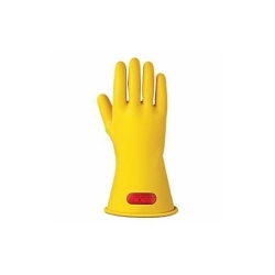 Ansell 113744 Rubber Insulating Gloves, 10, Yellow, 11 in L, ASTM Class: ASTM D120-09