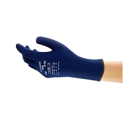 ActivArmr® 222187 78-101 Light Duty Gloves, Universal, Dark Blue, Thermal Lining, 8.8 to 10 in L, Knit Wrist Cuff