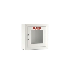 AED® 50-00392-20 Surface Mount Wall Cabinet With Alarm, Security, For Use With AED® Powerheart® G5 Series Automated External Defibrillators