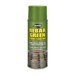 Aervoe® 156 Epoxy Coating, 16 oz Container, Rebar Green, 44 sq-ft/can Coverage, 75 hr Curing