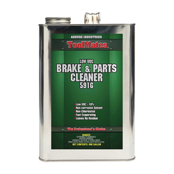 Aervoe® 591G Low VOC Brake and Parts Cleaner, 1 gal Can, Bulk Liquid, Clear Glass, Ketone