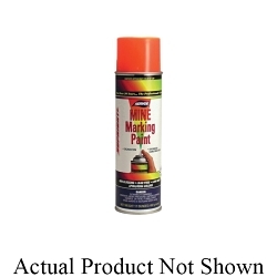 Aervoe® 196 Mine Marking Paint, 20 oz Container, Fluorescent Red, 777 Linear ft Coverage, 8 hr Curing