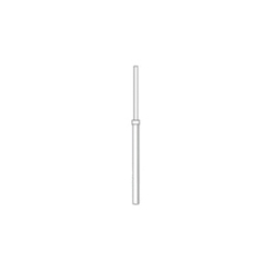Airmaster® 11750 Pedestal Column, For Use With 20 in, 24 in and 30 in Heavy-Duty Safety Yellow Air Circulators, Set Screw Mount, Steel, Yellow, Import