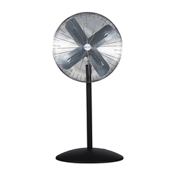Airmaster® 20840 Direct Drive Heavy-Duty Non-Oscillating Spot Cooler, 30 in Dia Blade, 12400 cfm, 208/230/460 V AC, 4 FLA