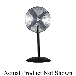 Airmaster® 20860 Direct Drive Heavy-Duty Non-Oscillating Spot Cooler, 30 in Dia Blade, 12400 cfm, 208/230/460 V AC, 4 FLA