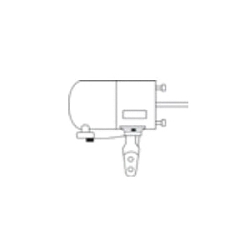 Airmaster® 21021 3-Speed Clockwise Motor, 115 V AC, 1/5 hp, 5/8 in Dia, Import