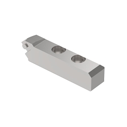 Allied Machine & Engineering 201015 Chamfering Insert Holder, Square Tool Holder, 45 deg Lead Angle