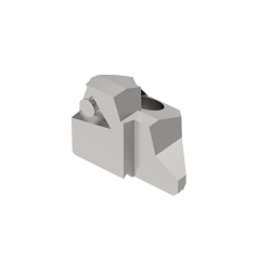 Allied Machine & Engineering 201017 Chamfering Insert Holder, Triangle Tool Holder, 20 deg Lead Angle