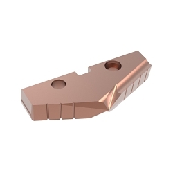 Allied Machine & Engineering GEN2 T-A® 454H-0216 4 Series Replaceable Spade Drill Insert, 2-1/2 in Dia, 5/16 in THK, Standard Geometry, CPM-T15 Material Grade, AM200®