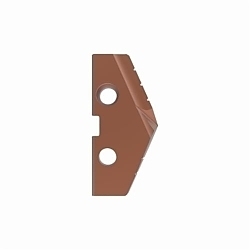 Allied Machine & Engineering GEN2 T-A® 453H-0124 3 Series Replaceable Spade Drill Insert, 1-3/4 in Dia, 1/4 in THK, Standard Geometry, CPM-T15 Material Grade, AM200®