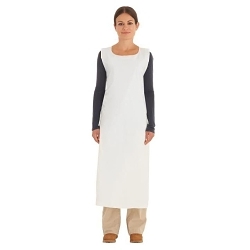 Ansell 105197 56-016 Medium Duty Apron, PVC, 44 in L x 33 in W, Tie Closure, Resists: Abrasion/Puncture