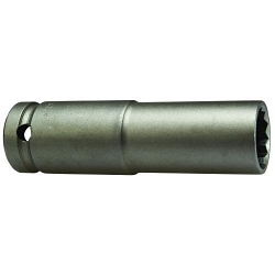 Apex® 5516 Socket, Extra Long Style, 1/2 in Square Drive, 1/2 in 6-Point/Hex Socket, 6 Points