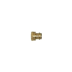 Apollo 10075202 803R Small Diameter Female Reducing Adapter, 1/2 x 3/4 in Nominal, C x F End Style, Brass