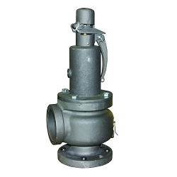 Apollo™ 119MKAKMAA0150 119 Safety Relief Valve, 3 x 4 in Nominal, FNPT End Style, 150 psi Pressure, Cast Iron Body, Domestic