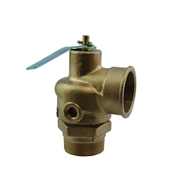Apollo™ 1220803 12-200 Low Pressure Safety Relief Valve, 3 in Nominal, MNPT x FNPT End Style, 5 psi Pressure, Bronze Body, Domestic