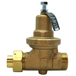 Apollo™ 3610301 36 Pressure Reducing Valve, 1/2 in Nominal, Single Union NPT End Style, 25 to 75 psi Pressure, Bronze Body, Domestic