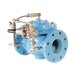 Apollo™ A127G3LF0151113 A127 Globe Automatic Pressure Reducing Control Valve, 1-1/2 in Nominal, Flanged End Style, 250 psi Pressure, Ductile Iron Body, Domestic
