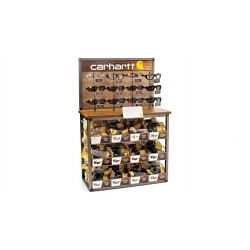 Carhartt® CHBD144 Eyewear Display, 144 Unit Capacity, 40.97 in H x 14 in W x 27.78 in D
