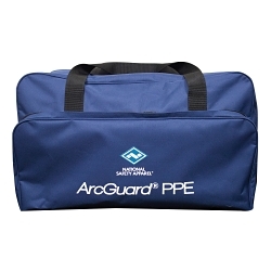 ArcGuard® DFDLBAG302 Large Electrical Gear Bag, Navy, 25-1/2 in H x 14 in W x 16 in D