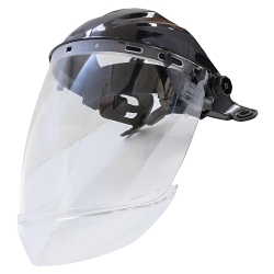 ArcOne® BG4-K Large Browguard With Polycarbonate Visor, Chin Guard