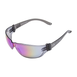 ArcOne® SE-1004 1000 Protective Equipment Safety Glass, Hard, Purple/Blue, Polycarbonate Lens