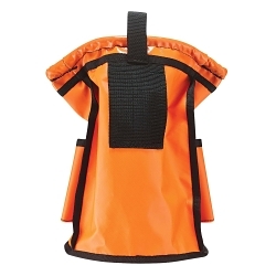 Arsenal® 13638 5538 Topped Parts Pouch, 20 lb Load, Tarpaulin, Orange