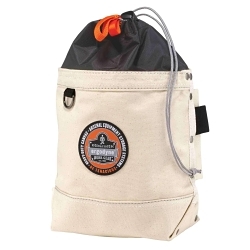 Arsenal® 14425 5725 Topped Bolt Bag With Loop Design, Canvas, White