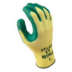 Atlas® by Showa Best KV350L-09 Cut Resistant Gloves, L, Nitrile Coating, Nitrile, Knit Wrist Cuff, Resists: Abrasion, Cut, Oil, Puncture and Slash, ANSI Cut-Resistance Level: 3