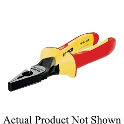 Bahco® ERGO™ 2628S-160 Combination Plier, 32 mm L x 22 mm W x 9.8 mm THK Alloy Steel Jaw, 6-1/4 in OAL, IEC 60900