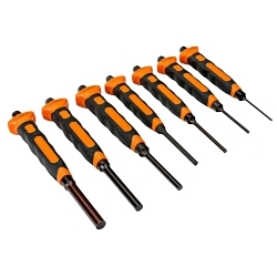 Bahco® BAH3734BMS/7 Soft Grip Pin Punch Set, 7 Pieces