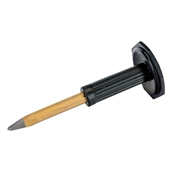 Williams® BAH3739H-250 Pointed Chisel With Octagonal Shank and 250 mm Guard, 250 mm OAL