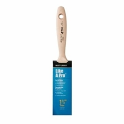 Bestt Liebco® 552565200 Trim/Wall Brush, 2-7/16 in OAL, 1-1/2 in, Wood Handle