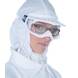 BioClean™ BCAP Reusable Autoclavable Goggles, Anti-Scratch/Anti-Fog, Polypropylene/Silicone Strap, EN 166:2001