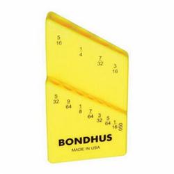 Bondhus® 18036 Organizer Hex Key Stand, 12 Slots, Alloy Steel