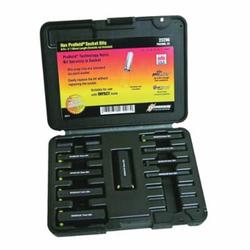 Bondhus® 23296 ProHold® Socket Bit Set, 5 to 19 mm Hex, 9 Pieces, ProGuard™
