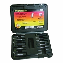 Bondhus® 23298 ProHold® Socket Bit Set, 4 to 17 mm Hex, 9 Pieces, ProGuard™