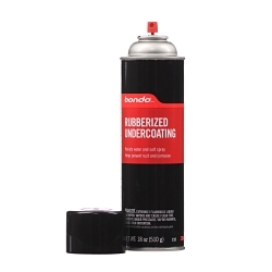 Bondo™ 7000045530 Rubberized Undercoating, 18 oz Container, Liquid Form, Black, 4 to 6 hr Curing
