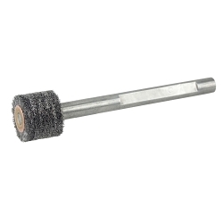 Bore-Rx™ 17207 Crosshole Wheel Brush, 1 in Dia Brush, 3/4 in W Face, 0.006 in Dia Crimped Filament/Wire