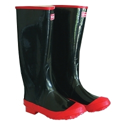 Boss® 2KP522105 Over-The-Sock Knee Boot, SZ 5, Steel Toe, Rubber Upper, Rubber Outsole