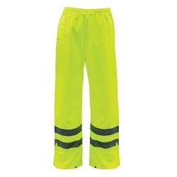 Boss® 3NR30002X 3NR3000 Breathable Class E Insulated Heavy Duty Rain Pant, 52 in Waist, Hi-Viz Yellow, Polyester