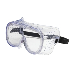 Bouton® 248-5090-300B 550 Softsides™ 248-5090 Single Protective Goggles, Anti-Scratch Polycarbonate Lens, Yes % UV Protection, Elastic Strap, ANSI Z87.1