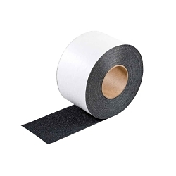 Brady® 110018 Heavy Duty Non-Reflective Anti-Skid Tape Roll, 60 ft L x 6 in W, Silicon Carbide Grit, Solid Surface Pattern