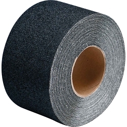 Brady® 110019 Heavy Duty Non-Reflective Anti-Skid Tape Roll, 60 ft L x 4 in W, Silicon Carbide Grit, Solid Surface Pattern