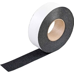 Brady® 110020 Heavy Duty Non-Reflective Anti-Skid Tape Roll, 60 ft L x 2 in W, Silicon Carbide Grit, Solid Surface Pattern