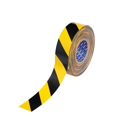 Brady® 177017 ToughStripe Max Solid Floor Tape, 100 ft L x 2 in W, Yellow/Black, B-553 Polyester
