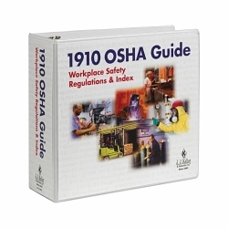 Brady® 43991 1910 OSHA Guide, English, 1910 OSHA Guide Workplace Safety Regulations & Index, Booklet Book Format