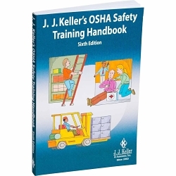 Brady® 43995 OSHA Safety Handbook, English, J.J. Keller's PSHA Safety Training Handbook, 224 Pages, Booklet Book Format