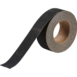 Brady® 52423 Non-Reflective Anti-Skid Tape, 60 ft/Roll L x 2 in W x 0.026 in THK, B-916 Polyester/Oxide Grit, Solid Surface Pattern