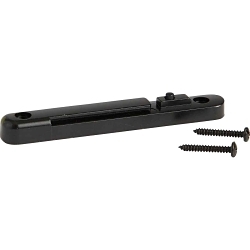 Brady® Tensabarrier™ 58413 Barricade System Wall Mount End, Black